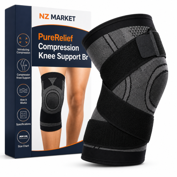 PureRelief Compression Knee Support Brace