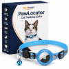PawLocator Cat Tracking Collar - AirTag Compatible with GPS Holder