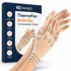 ThermaFlex Arthritis Compression Gloves - Fingerless, Lightweight Support
