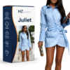 Juliet - Cute Mini Shirt Dress for a Stylish Look