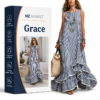 Grace | Retro Ruffled Casual Maxi Dress