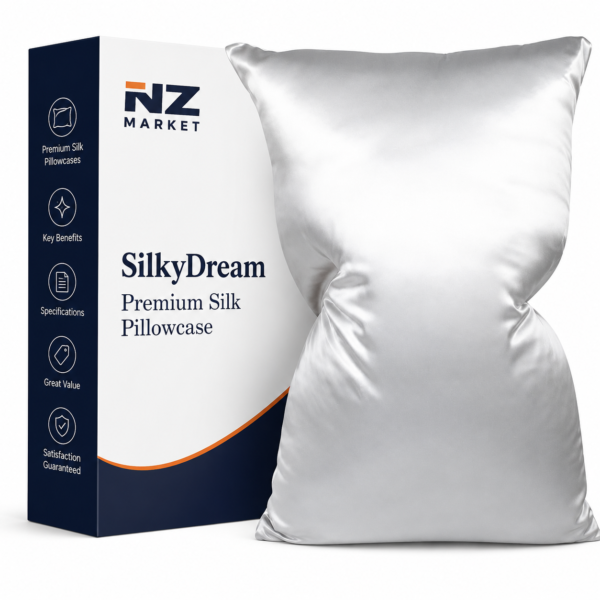 SilkyDream Premium Silk Pillowcase