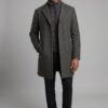 Soren | Men's Tailored Wool-Blend Notched Lapel Coat