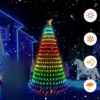 Nzmarket Pre-Lit LED Christmas Tree – 1.5m, 1.8m & 2.1m, Indoor & Outdoor