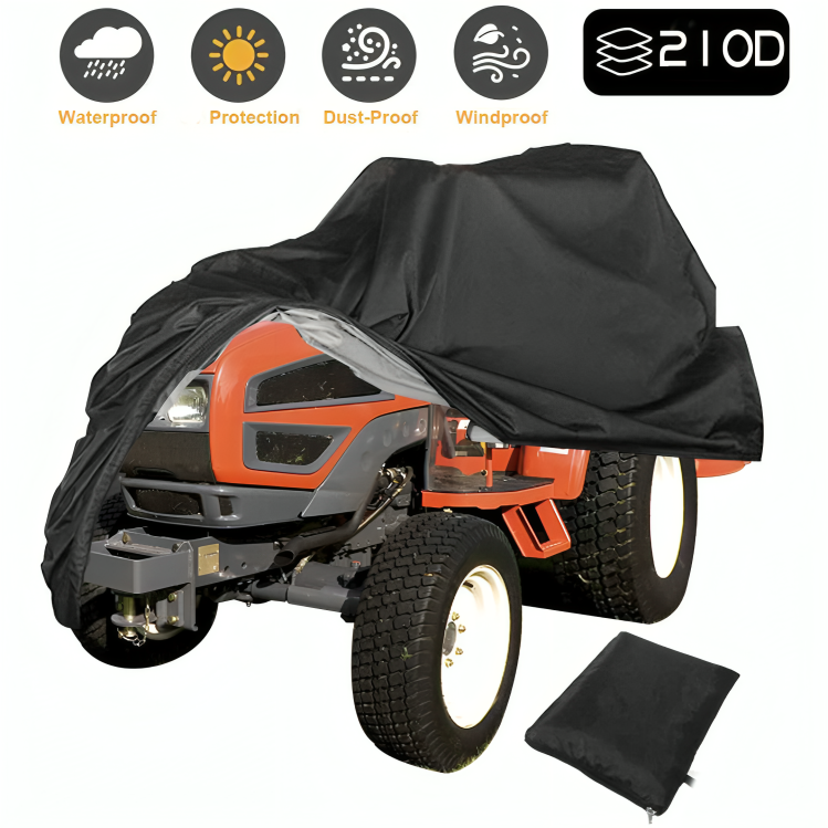 Nzmarket Heavy-Duty Waterproof Lawn Mower Cover – UV & Dust Resistant