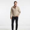 Wade | Men's Corduroy Quarter-Button Sweatshirt