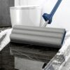 FlatEase Large Floor Mop – With Reusable Microfiber & 360° Swivel Head