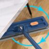 FlatEase Large Floor Mop – With Reusable Microfiber & 360° Swivel Head