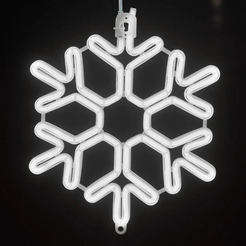 Nzmarket Outdoor LED Snowflake Christmas Stake Lights – 6 Colour Options