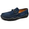 Flynn | Men's Suede Buckle Loafers