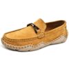 Flynn | Men's Suede Buckle Loafers