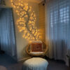Nzmarket LED Branch Wall Lights – Christmas Decoration, Warm Enchanted Glow