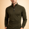 Tate | Men's Performance Zip Neck Long Sleeve