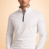 Tate | Men's Performance Zip Neck Long Sleeve