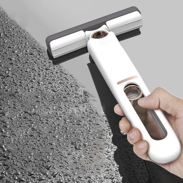 Nzmarket Mini Hand Mop – Ergonomic Handle, Microfibre Head