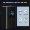 Nzmarket Portable Electric Tyre Inflator – Auto-Stop Digital Pressure Gauge