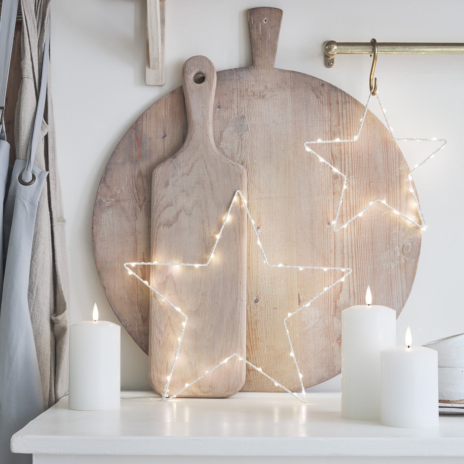 Nzmarket LED Star Light Christmas Ornament – Scandinavian-Inspired Warm Glow