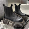 Cordelia - Stylish Chunky Platform Leather Boots for Women