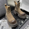 Cordelia - Stylish Chunky Platform Leather Boots for Women