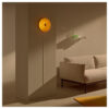 Nzmarket Modern Round Glass Wall Sconce – Frosted Shade, Minimal Design