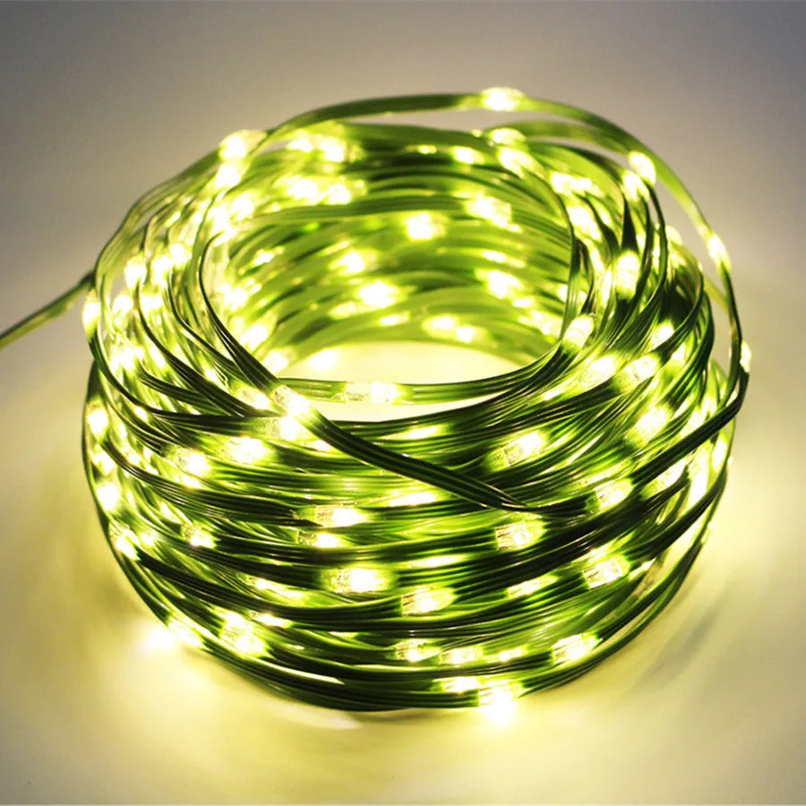 Nzmarket Outdoor Waterproof LED Rope Lights – Up to 100m, Warm & Multicolour