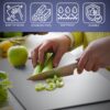 Nzmarket Stainless Steel Cutting Board – Stain & Scratch Resistant