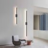 Nzmarket Long LED Wall Light – Matte Black, 4 Lengths up to 120cm