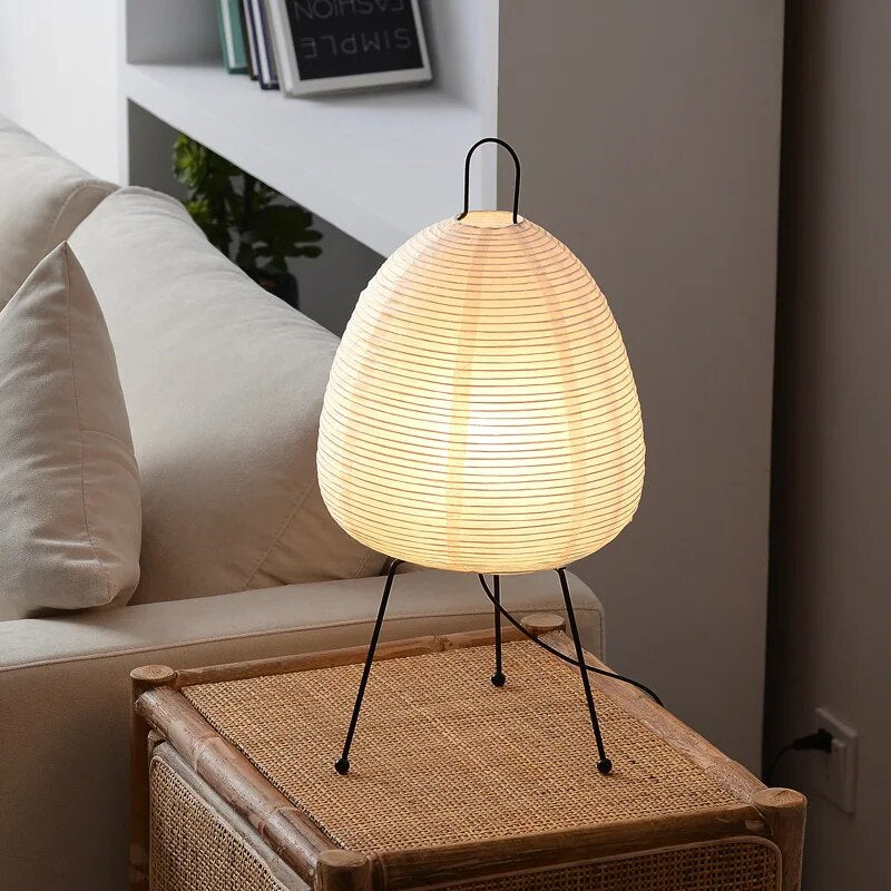 Nzmarket Shizuka Japanese Rice Paper Pendant Lamp – Soft Warm Glow